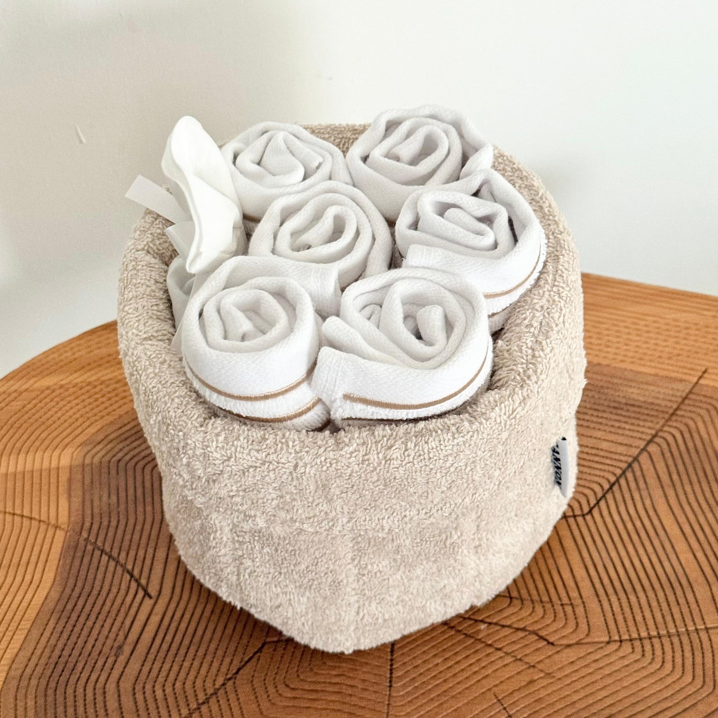 CANNON 100% COTTON TOWEL BASKET SET 8-PIECE
