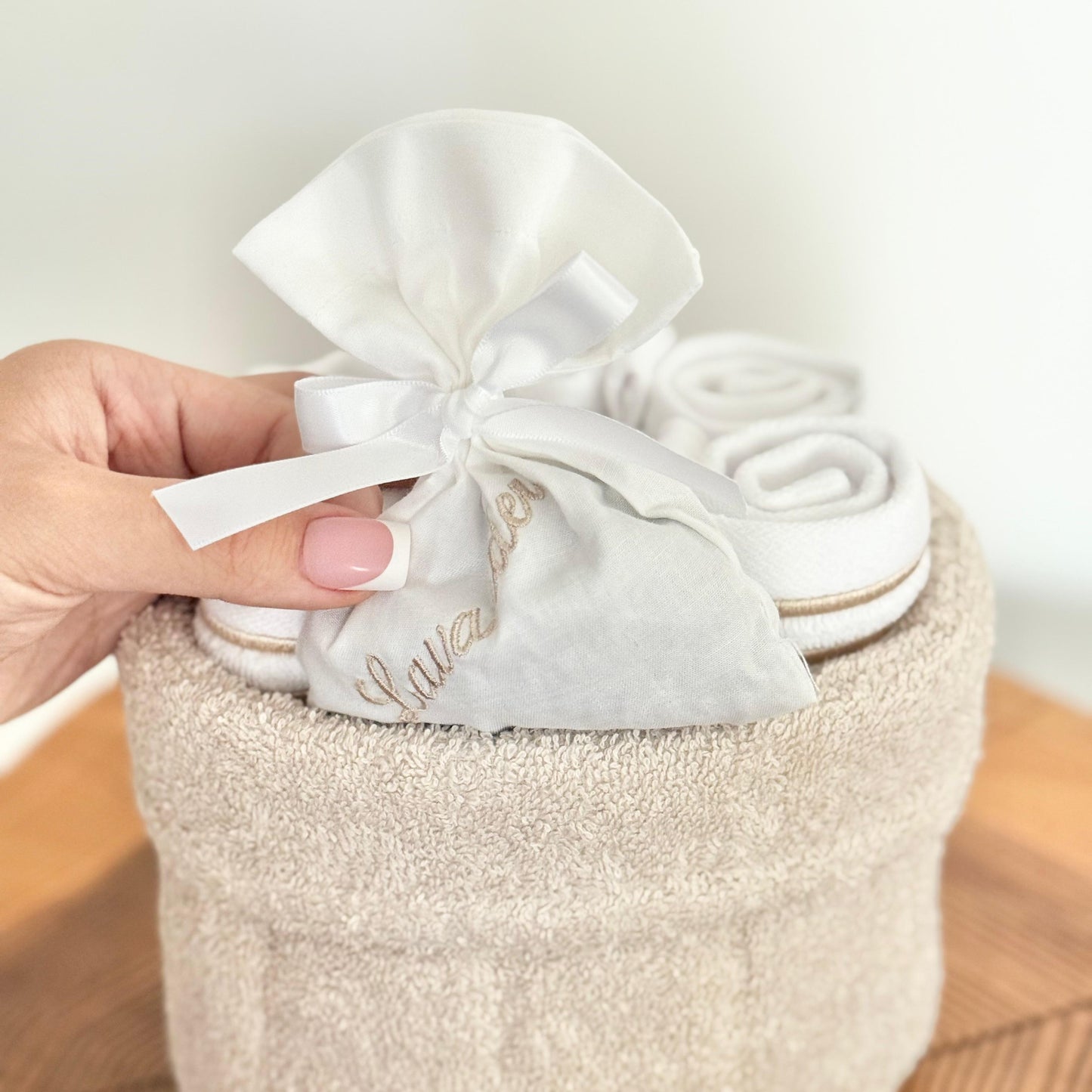 CANNON 100% COTTON TOWEL BASKET SET 8-PIECE
