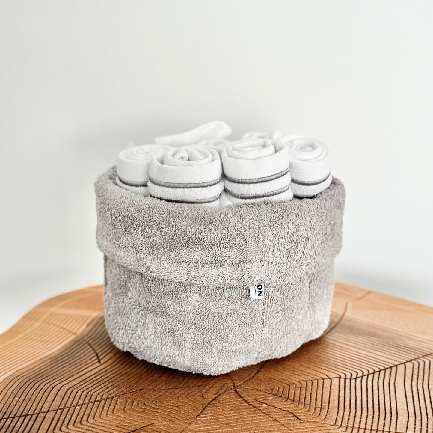 CANNON 100% COTTON TOWEL BASKET SET 8-PIECE