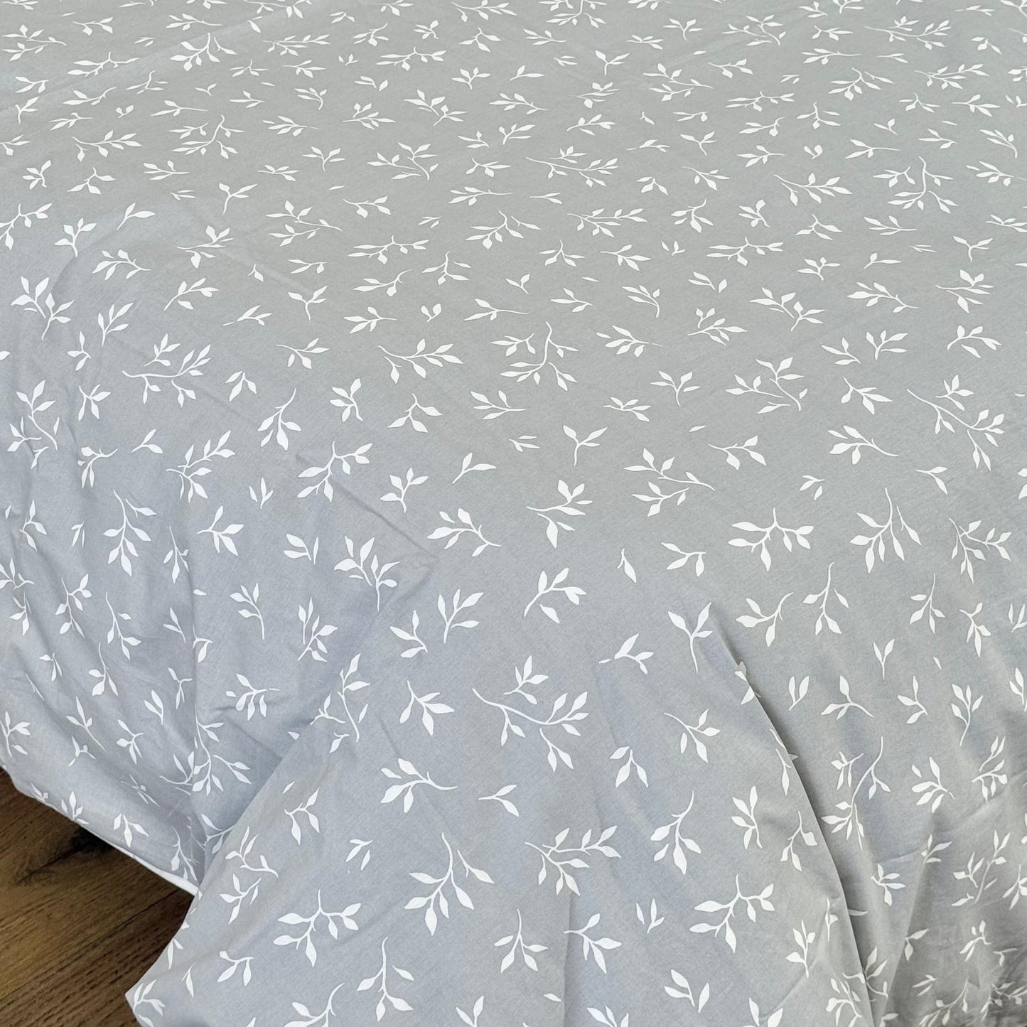 COMFYB 100% COTTON REVERSIBLE BED SET LEAF
