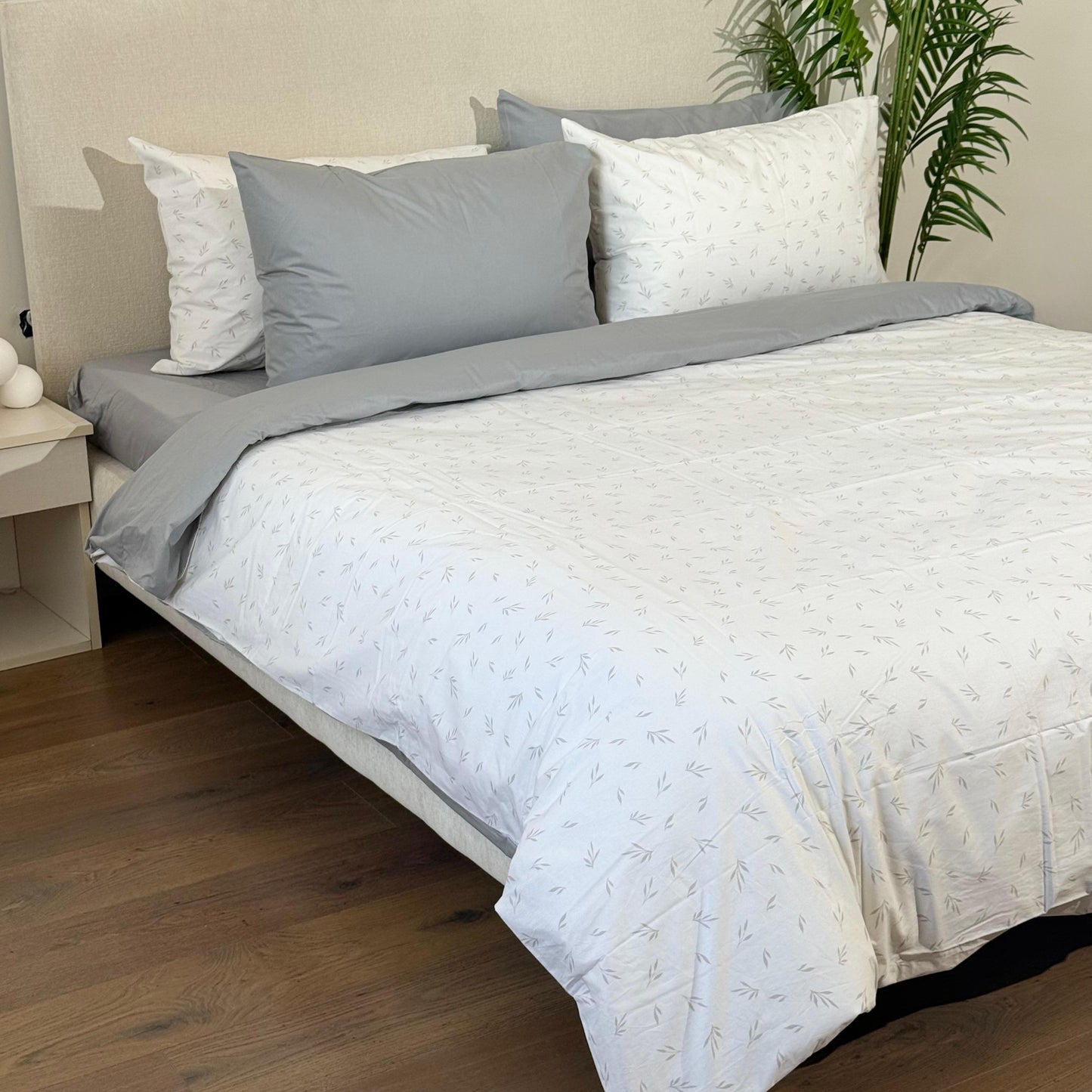 COMFYB 100% COTTON REVERSIBLE BED SET MINI