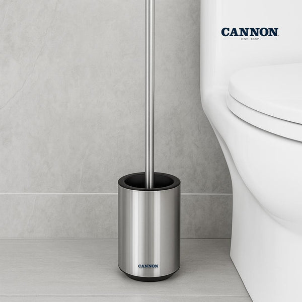 CANNON TOILET BRUSH HOLDER CHROME