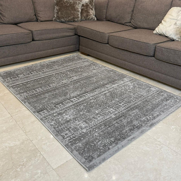 HORIZON CARPET GREY 80X150CM
