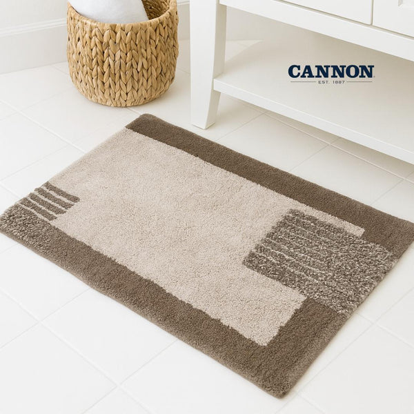 CANNON 100% COTTON PRINTED BATHMAT 60X90CM AJ