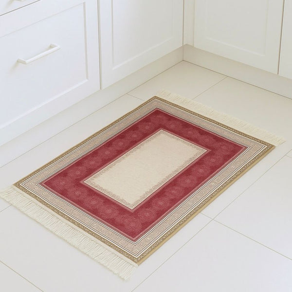 DIGITAL PRINTED STYLE MAT WITH TASSELS 50X80CM 19