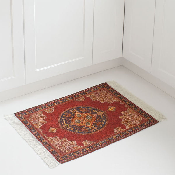 DIGITAL PRINTED STYLE MAT WITH TASSELS 50X80CM 21