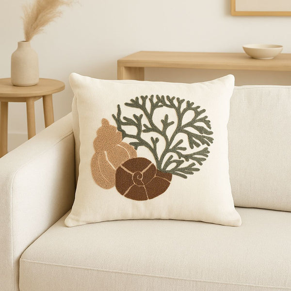 EMBROIDERED CUSHION COVER 42X42CM DQ