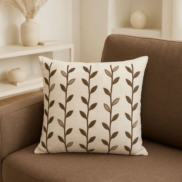 EMBROIDERED CUSHION COVER 42X42CM DP