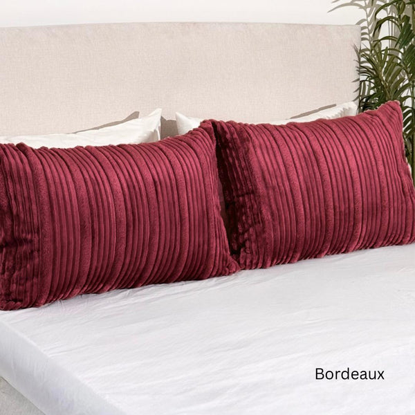 COMFYB HUGGIE SHERPA PILLOWCASES SET 2 PIECES