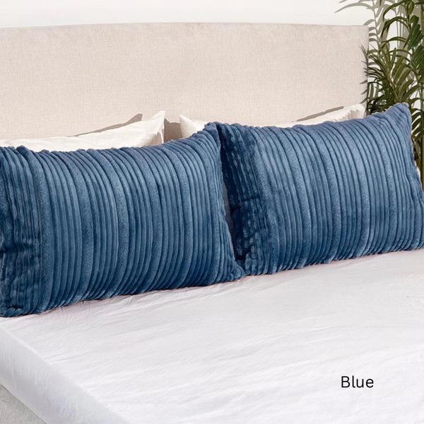 COMFYB HUGGIE SHERPA PILLOWCASES SET 2 PIECES