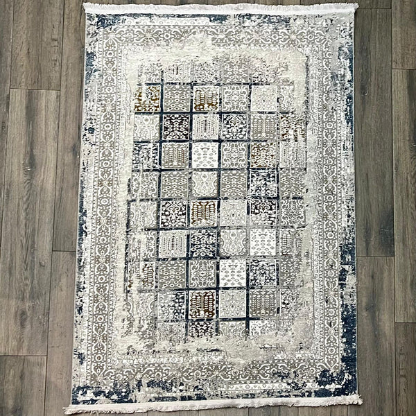 QUANTUM CARPET 03 SQUARED GREY