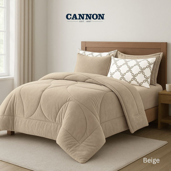 CANNON MINK WINTER COMFORTER SET