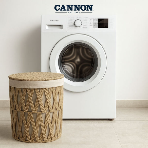 NATURAL ROPE LAUNDRY HAMPERS
