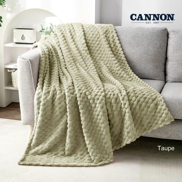 CANNON SOFT FLANNEL BLANKET SQUARE 150X200CM