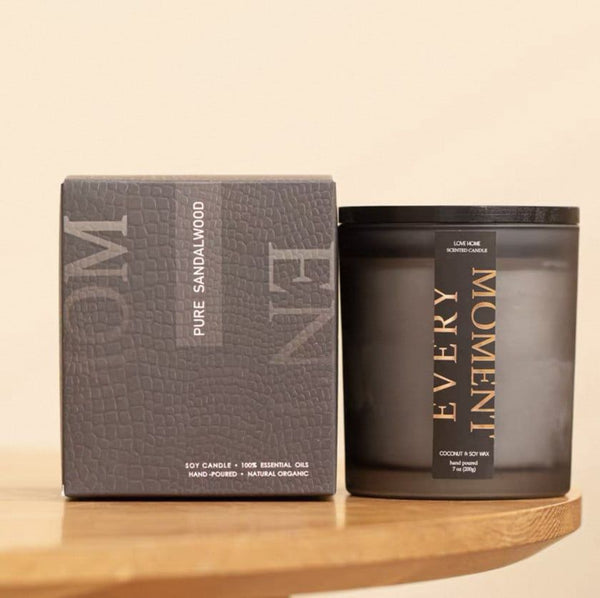 LOVE HOME SCENTED CANDLE 200G SANDAL WOOD