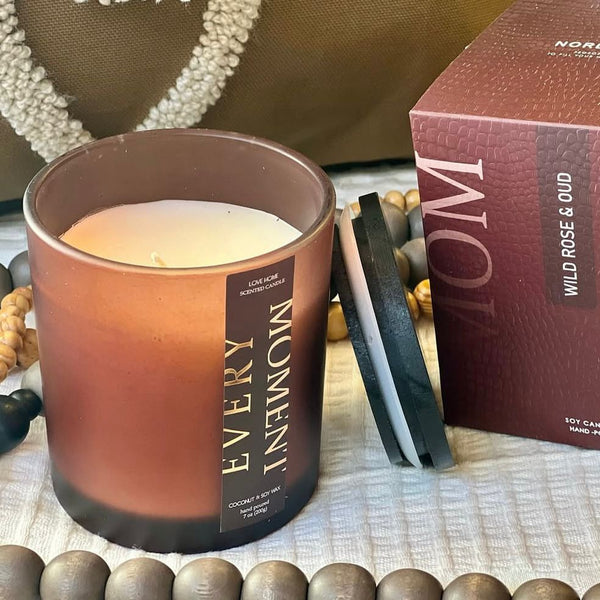 LOVE HOME SCENTED CANDLE 200G WILD ROSE & OUD
