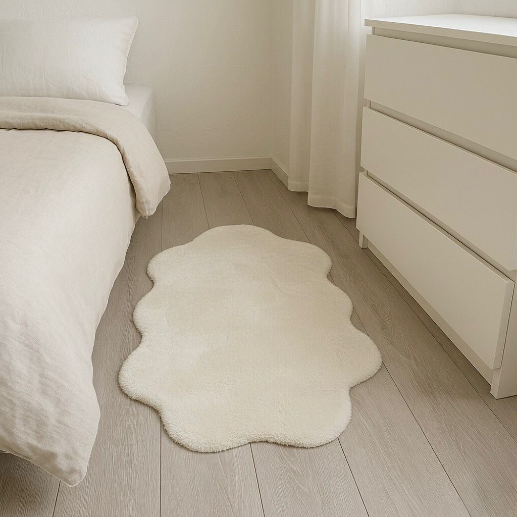 MELLOW FLUFFY CLOUD SHAPE RUG – Comfyblb