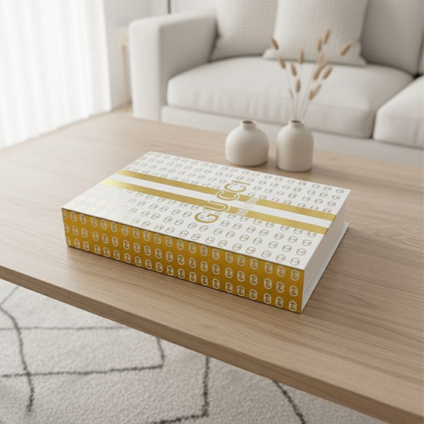 BRAND BOOK BOX COVER GUCCI GOLD