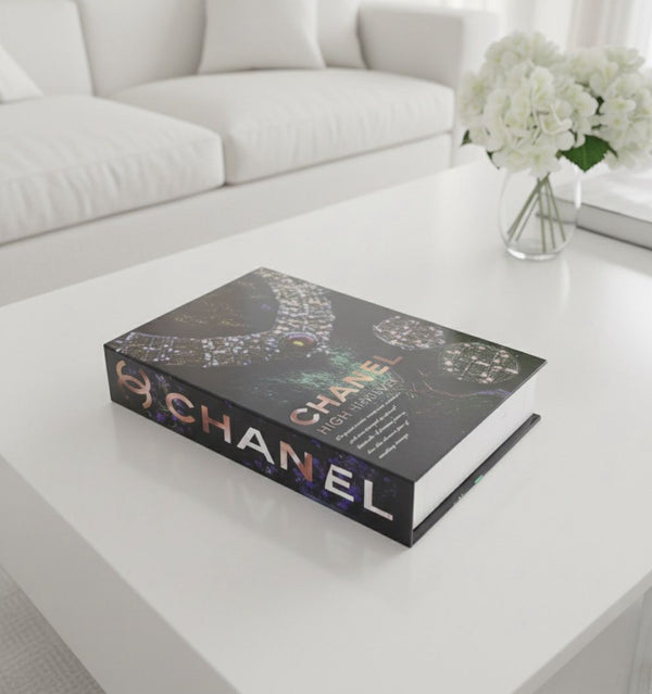 BRAND BOOK BOX COVER CHANEL BLACK