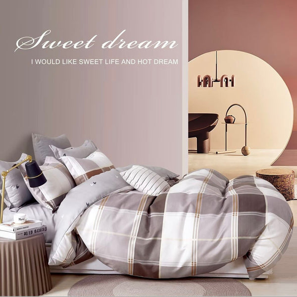 DESI MICROFIBER CNT RINTED BEDDING SET