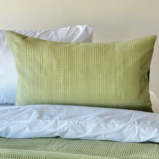 COMFYB 100% COTTON SOLID PIKE PILLOWCASES SET 2-PIECE