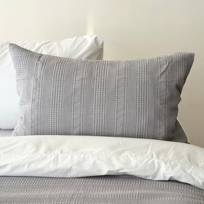 COMFYB 100% COTTON SOLID PIKE PILLOWCASES SET 2-PIECE