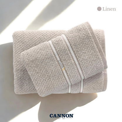 CANNON 100% COTTON TOWEL STRIPED