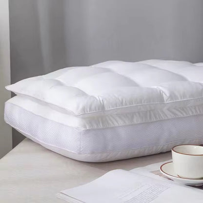 COMFYB PARIS LIKE FEATHER DOUBLE LAYER PILLOW