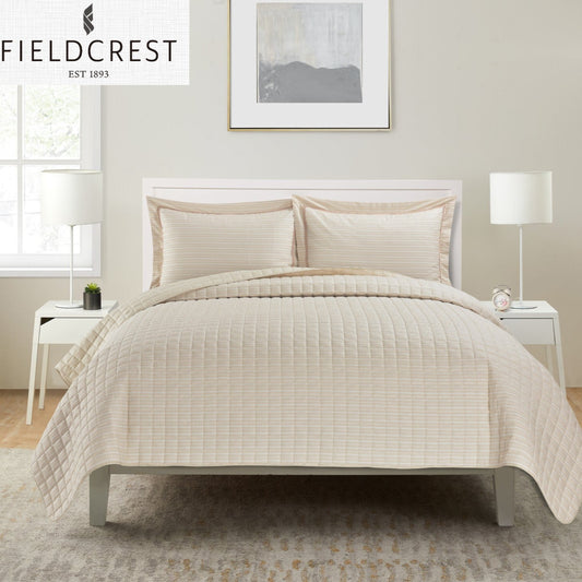 FIELDCREST 100% COTTON BEDSPREAD SOLID BY CANNON