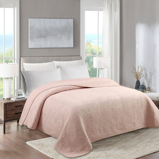 CANNON 100% COTTON STONE WASH BEDSPREAD SUN FLOWER