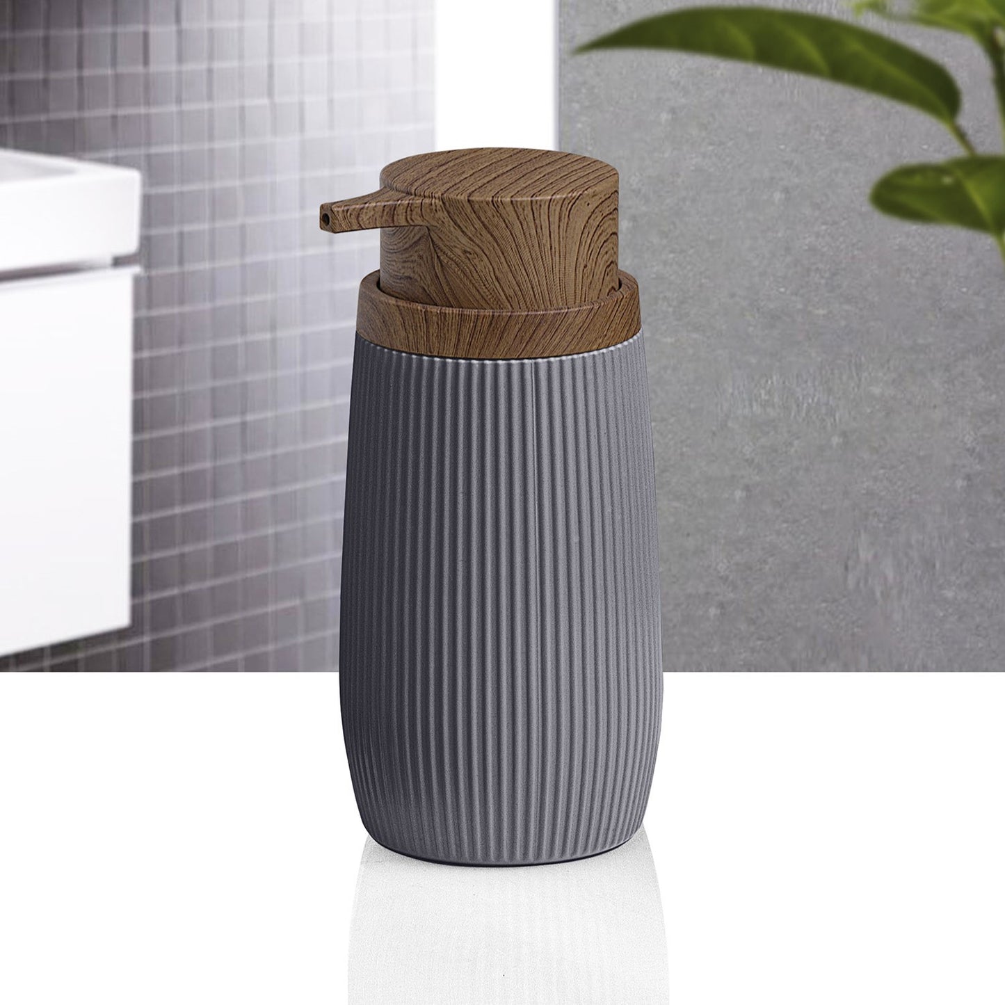 OKY WOOD SOAP DISPENSER