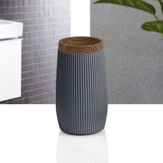 OKY WOOD TOOTHBRUSH CUP