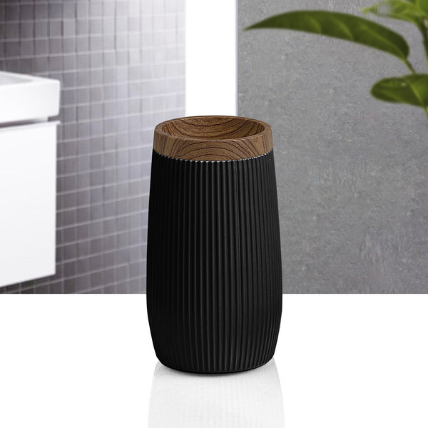 OKY WOOD TOOTHBRUSH CUP