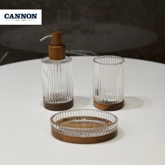 CANNON BATHROOM SET 3-PIECE LAFTO