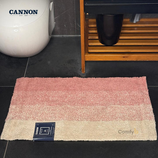 CANNON 100% COTTON BATHMAT SHADES