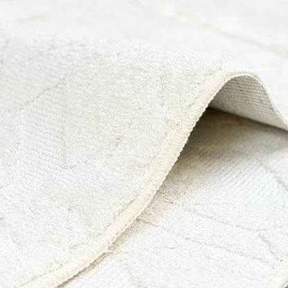 SQUARE BATHMAT SET 2-PIECE WITH TASSELS