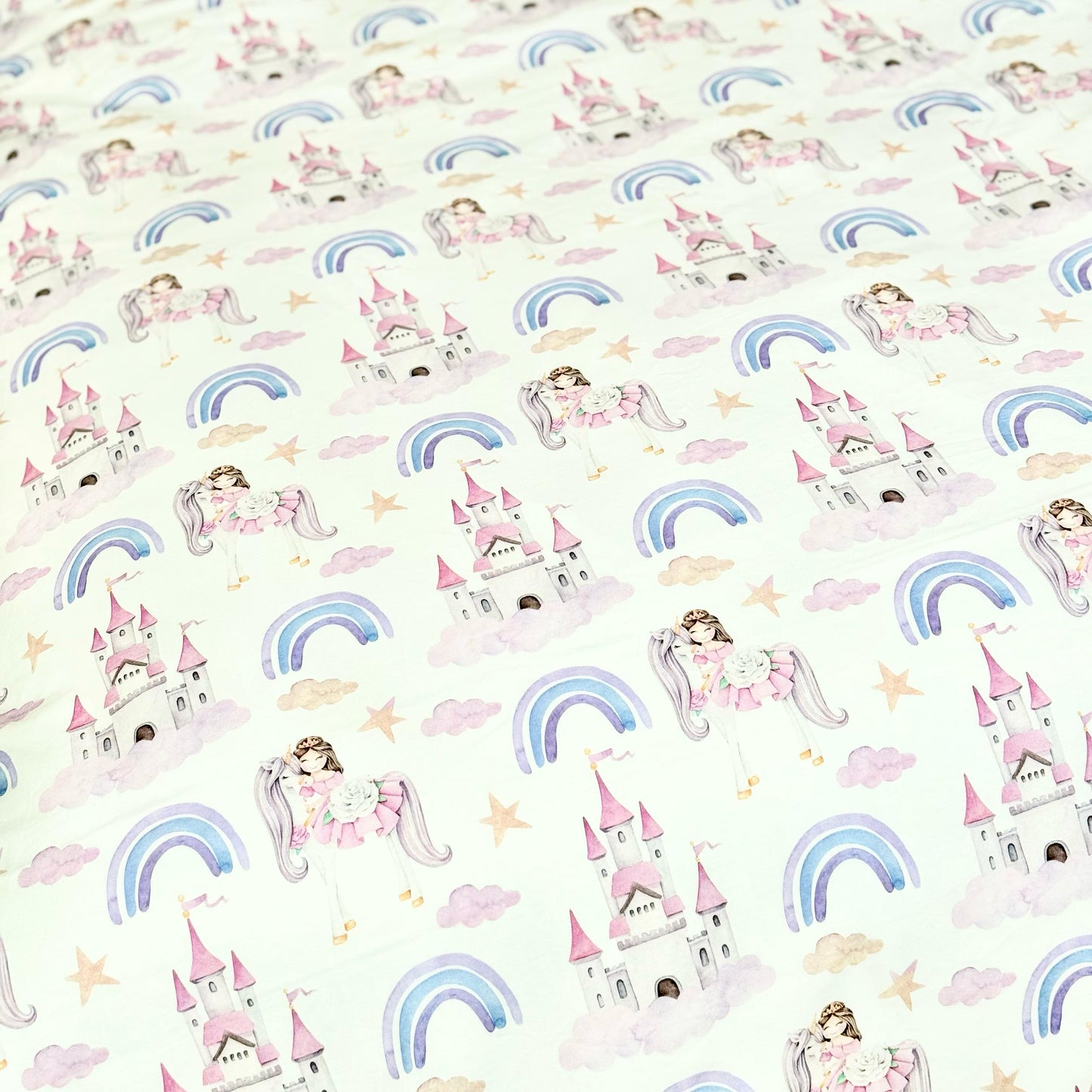 COMFYB 100% COTTON RAINBOW PURPLE BED SET