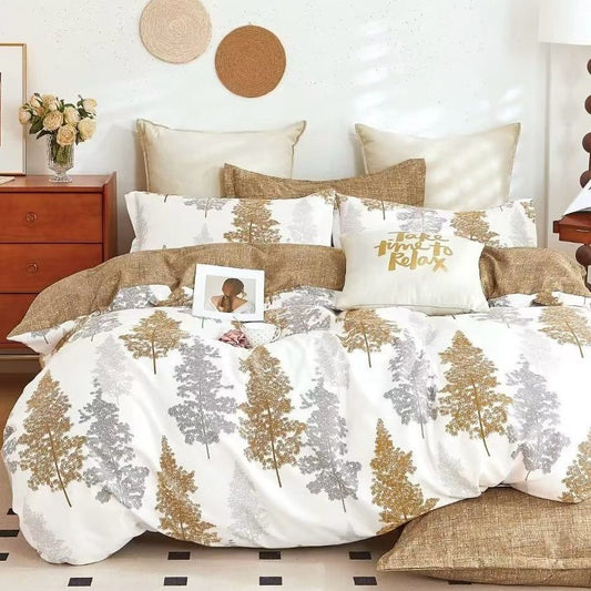 DESI MICROFIBER AFQ PRINTED BEDDING SET