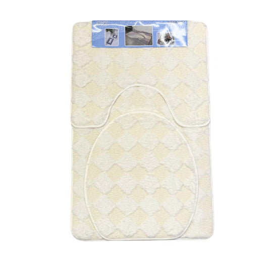 DIAM BATHMAT SET 3-PIECES