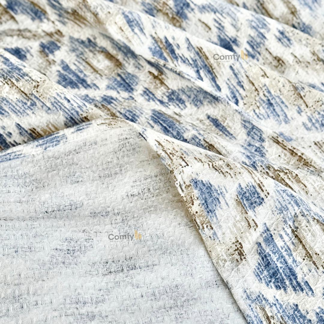 COMFYB 100% COTTON PRINTED PIKE BLANKET DIAMOND