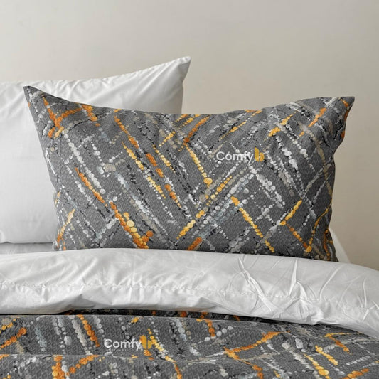 COMFYB 100% COTTON PRINTED PIKE PILLOWCASES DOTS 2 PIECES