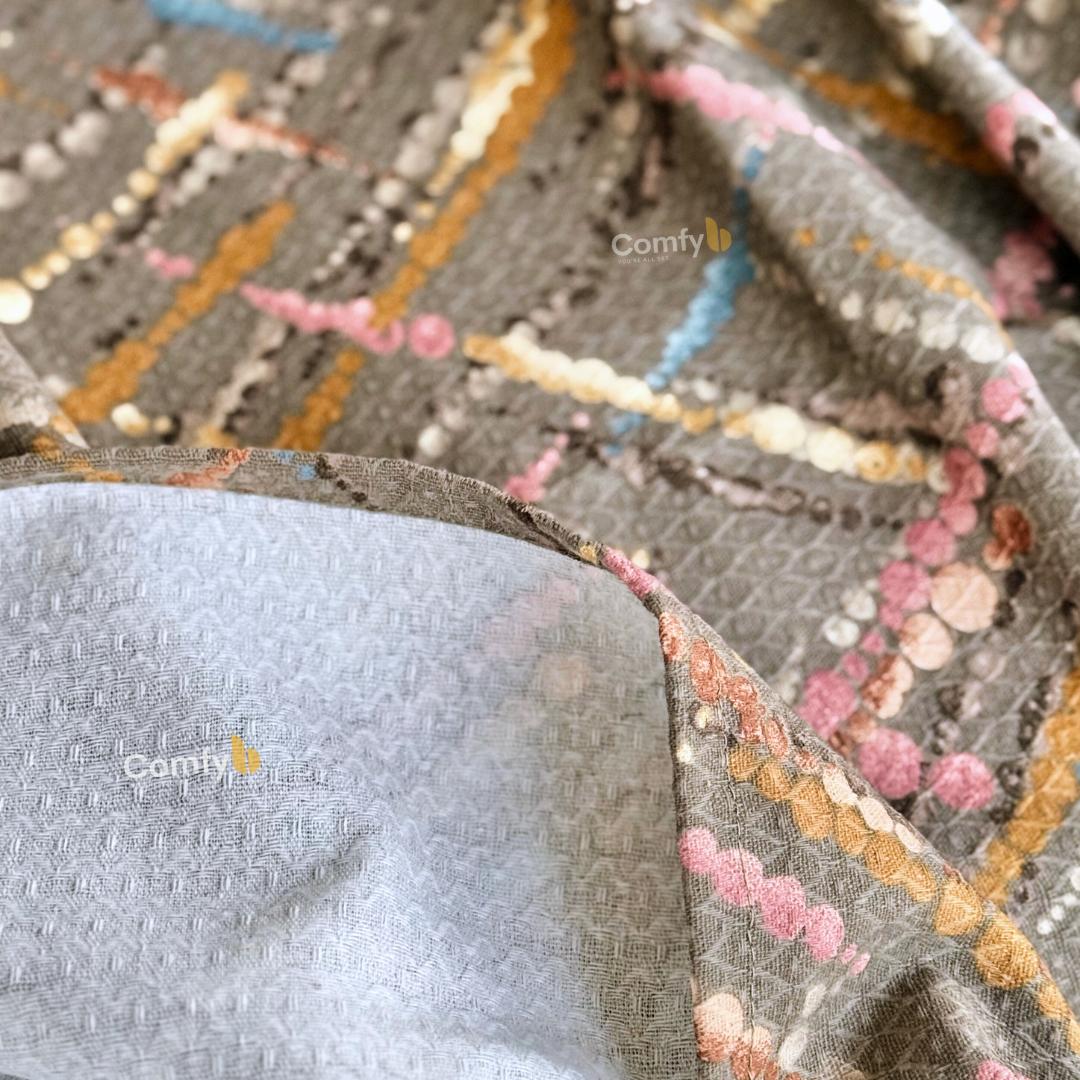 CMFYB 100% COTTON PRINTED PIKE BLANKET DOTS