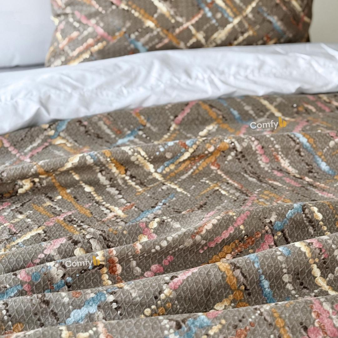 CMFYB 100% COTTON PRINTED PIKE BLANKET DOTS