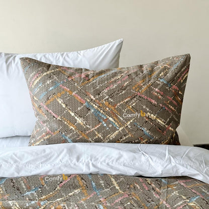 COMFYB 100% COTTON PRINTED PIKE PILLOWCASES DOTS 2 PIECES