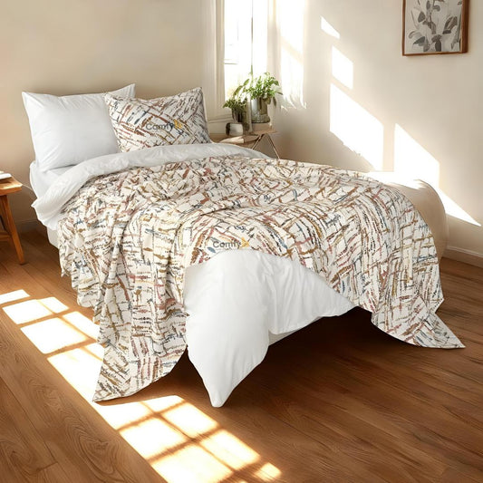 CMFYB 100% COTTON PRINTED PIKE BLANKET DOTS