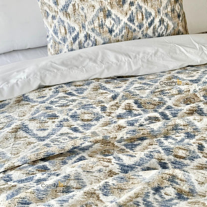 COMFYB 100% COTTON PRINTED PIKE BLANKET DIAMOND