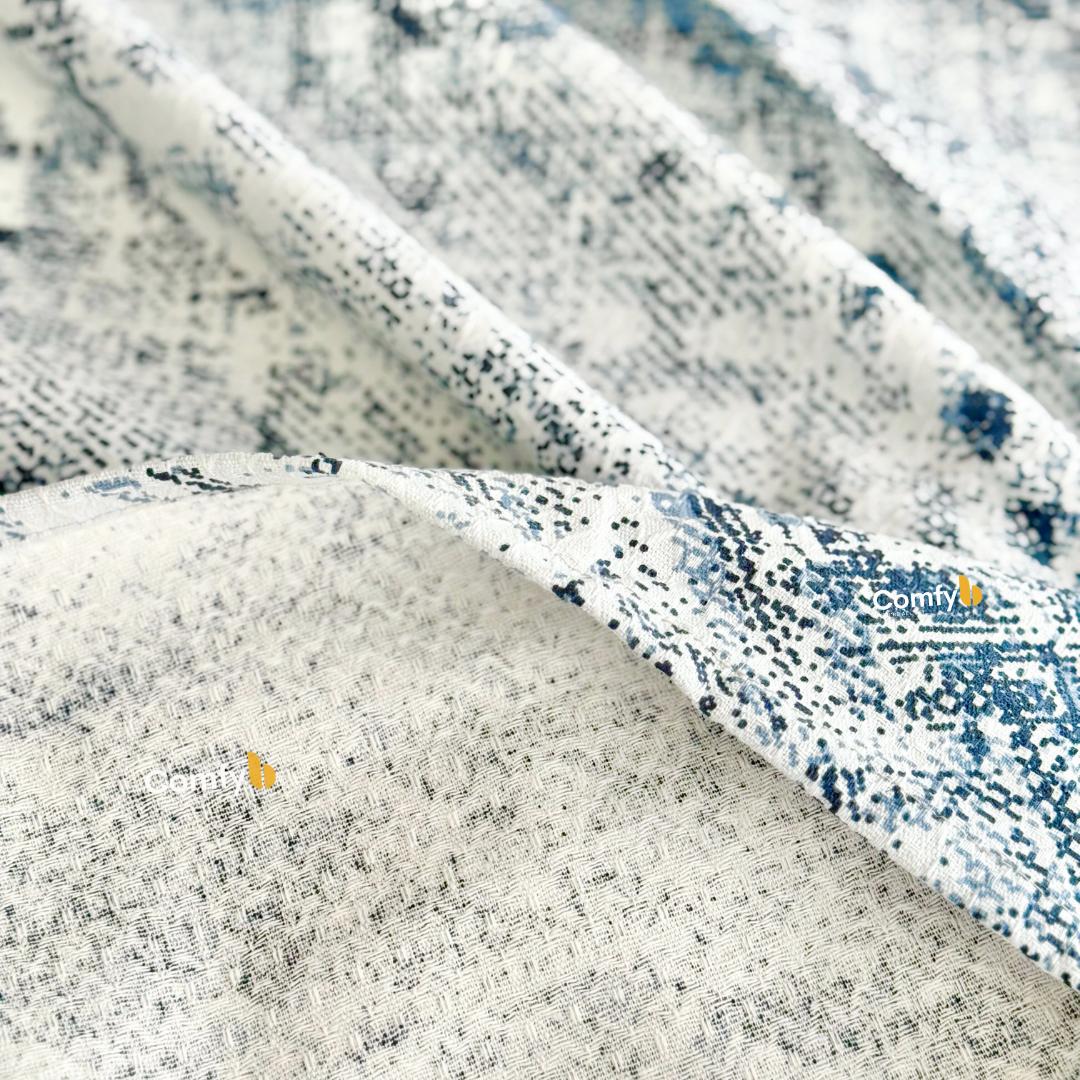 COMFYB 100% COTTON PRINTED PIKE BLANKET FENDS