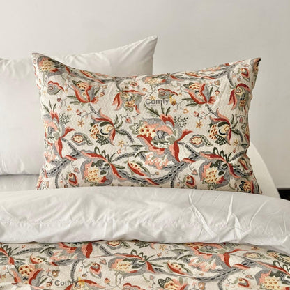 COMFYB 100% COTTON PRINTED PIKE BLANKET FLORAL
