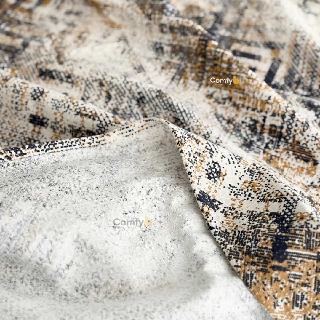 COMFYB 100% COTTON PRINTED PIKE BLANKET FENDS