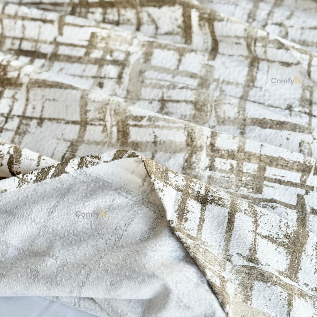 COMFYB 100% COTTON PRINTED PIKE BLANKET LINES